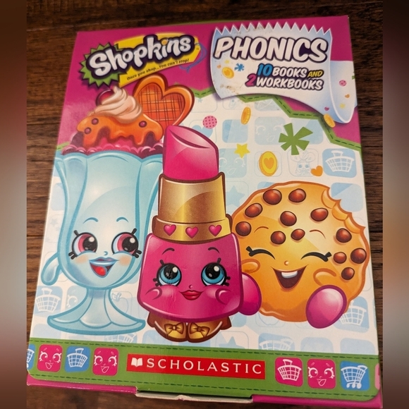 Shopkins phonics book set & workbooks, ages 3-6 - Picture 3 of 7